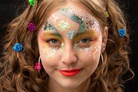 PXP Pressed Chunky Glitter Cream Palette Printemps (voorbeeld)