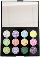 PXP Pressed Chunky Glitter Cream Palette Printemps