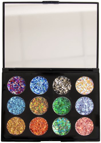 PXP Pressed Chunky Glitter Cream Palette L'Automne