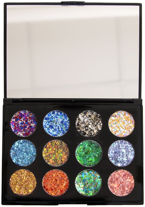 PXP Pressed Chunky Glitter Cream Palette L'Automne