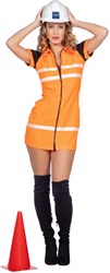 Wegwerker Jurkje Oranje