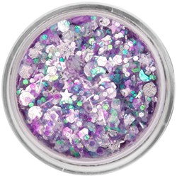 PXP Pressed Chunky Glitter Cream Purple Candy - 10ml