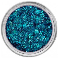 PXP Pressed Chunky Glitter Cream Peacock Blue - 10ml