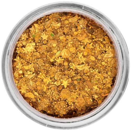 PXP Pressed Chunky Glitter Cream Gold Mellow - 10ml