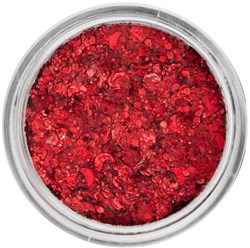 PXP Pressed Chunky Glitter Cream Coral Red - 10ml