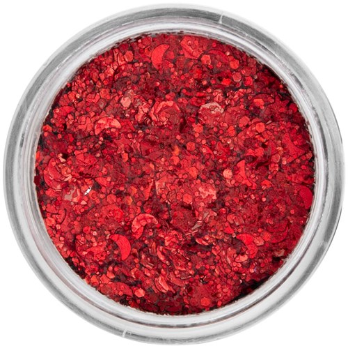 PXP Pressed Chunky Glitter Cream Coral Red - 10ml