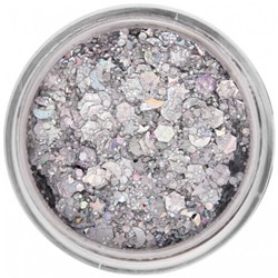 PXP Pressed Chunky Glitter Cream Lucky Zilver - 10ml