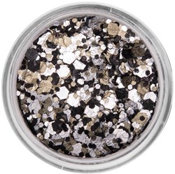 PXP Pressed Chunky Glitter Cream Shiny Gothic - 10ml