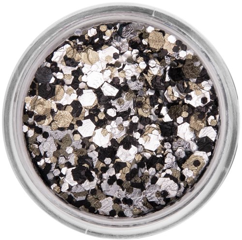 PXP Pressed Chunky Glitter Cream Shiny Gothic - 10ml