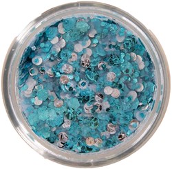 PXP Pressed Chunky Glitter Cream Blue Heaven - 10ml