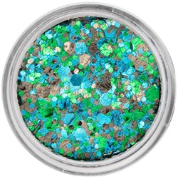PXP Pressed Chunky Glitter Cream Costa Verde - 10ml