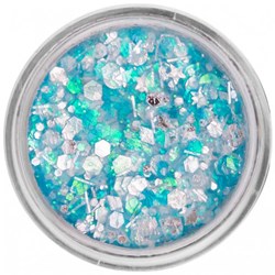 PXP Pressed Chunky Glitter Cream Turquois - 10ml