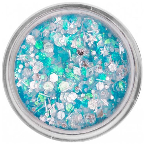 PXP Pressed Chunky Glitter Cream Turquois - 10ml