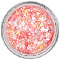 PXP Pressed Chunky Glitter Cream Neon Orange - 10ml