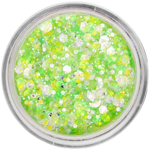 PXP Pressed Chunky Glitter Cream Neon Lime - 10ml