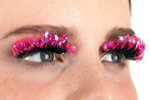PXP Blossom Fluo Glitter Wimpers Glow In The Dark (voorbeeld)