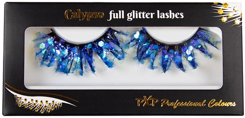 PXP Blauw UV Glitter Wimpers