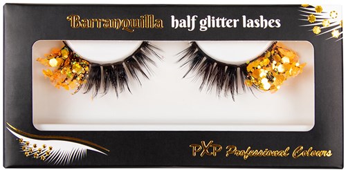 PXP Oranje UV Glitter Wimpers