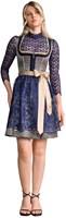 Dirndl Effi Luxe Donkerblauw-Goud (50cm) - 2dlg (2)