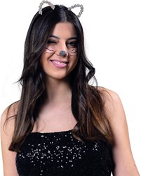 Kattenoortjes Haarband Strass