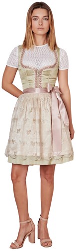 Dirndl Shelby Licht Groen (50cm) - 2dlg.