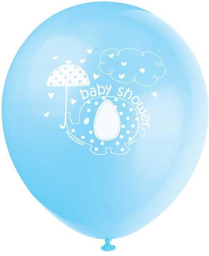 Ballonnen Baby Shower Blauw - Jongen 
