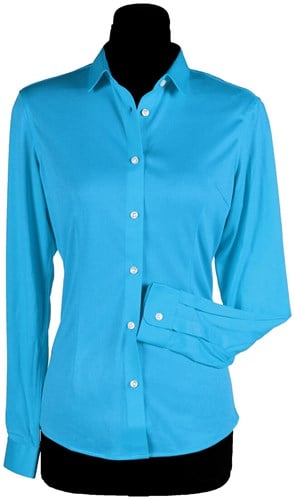 Dames Blouse Turquoise