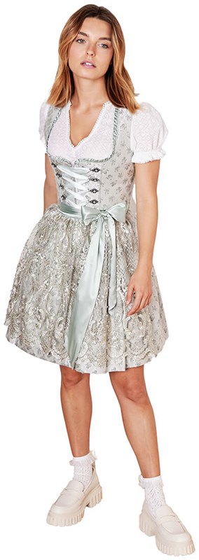 Dirndl Kalinda Lichtgroen (50cm) (1)