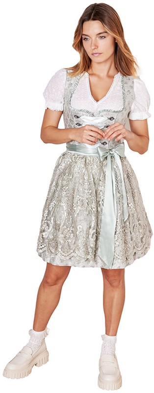 Dirndl Kalinda Lichtgroen (50cm) (2)