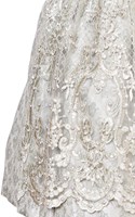 Dirndl Kalinda Lichtgroen (50cm) (detail schort)