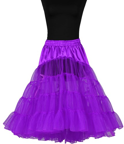 Petticoat Lang Luxe Paars