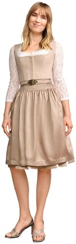 Dirndl Evi Beige Luxe (60cm) - 2dlg