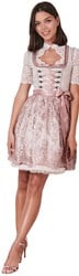 Dirndl Delia Beige-Roze (50cm)