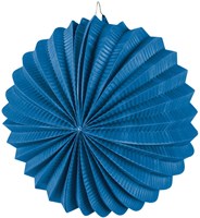 Lampion Bol Blauw 22cm