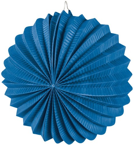 Lampion Bol Blauw 22cm