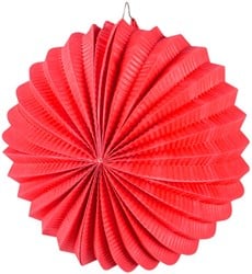 Lampion Bol Rood 22cm