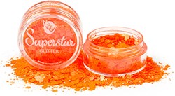 Chunky Glitter Superstar Fluor Oranje - 8ml