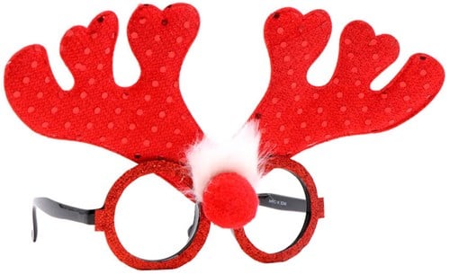 Kerst Bril Rendier Rudolph