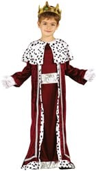Kostuum Drie Koningen Kind Rood