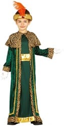 Kostuum Drie Koningen Kind Groen