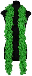 Glamour Boa Sjaal Groen met Tinsel