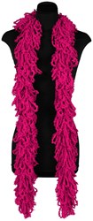 Glamour Boa Sjaal Pink met Tinsel
