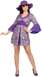 Flower Power Jurkje Paars