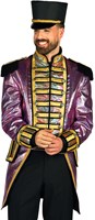 Carnavalsjas Heren Metallic Fiesta Paars (2)