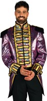 Carnavalsjas Heren Metallic Fiesta Paars (3)