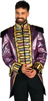 Carnavalsjas Heren Metallic Fiesta Paars (4)