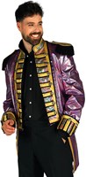 Carnavalsjas Heren Metallic Fiesta Paars (6)