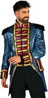 Carnavalsjas Heren Metallic Fiesta Turquoise (5)