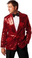 Pailletten Colbert Rood Luxe