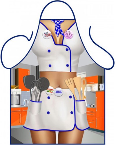 Schort Sexy Cheffin